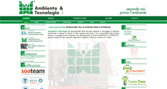 Desktop Screenshot of ambientetecnologie.it